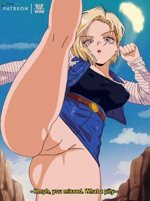 Rule 34 - android 18 dragon ball dragon ball z edit pussy by ChristopherLangdon1n