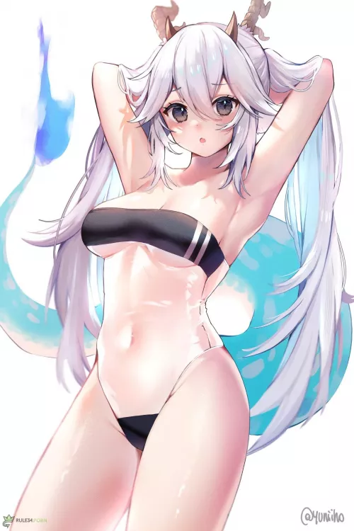 Rule 34 - gris swimsuit swimsuit tagme veibae virtual youtuber vshojo [Vshojo] by BenjaminPaigeoVU