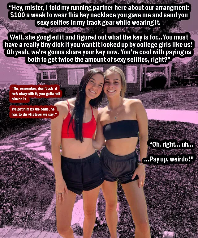 Running Partner posted by TinyDickLockedTight