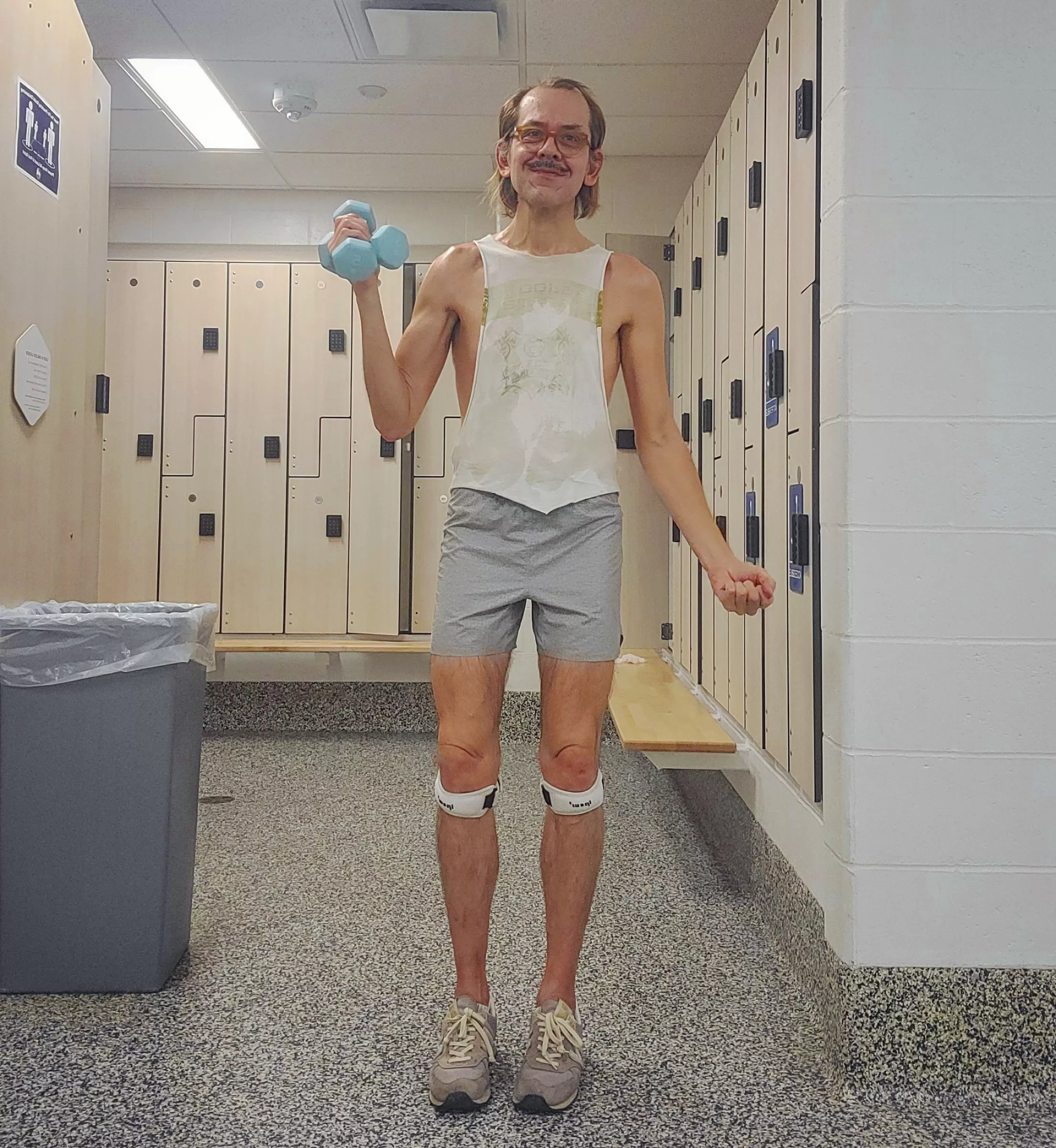 Running with weights, not easy. How do I look? posted by Personal_Mango_1660