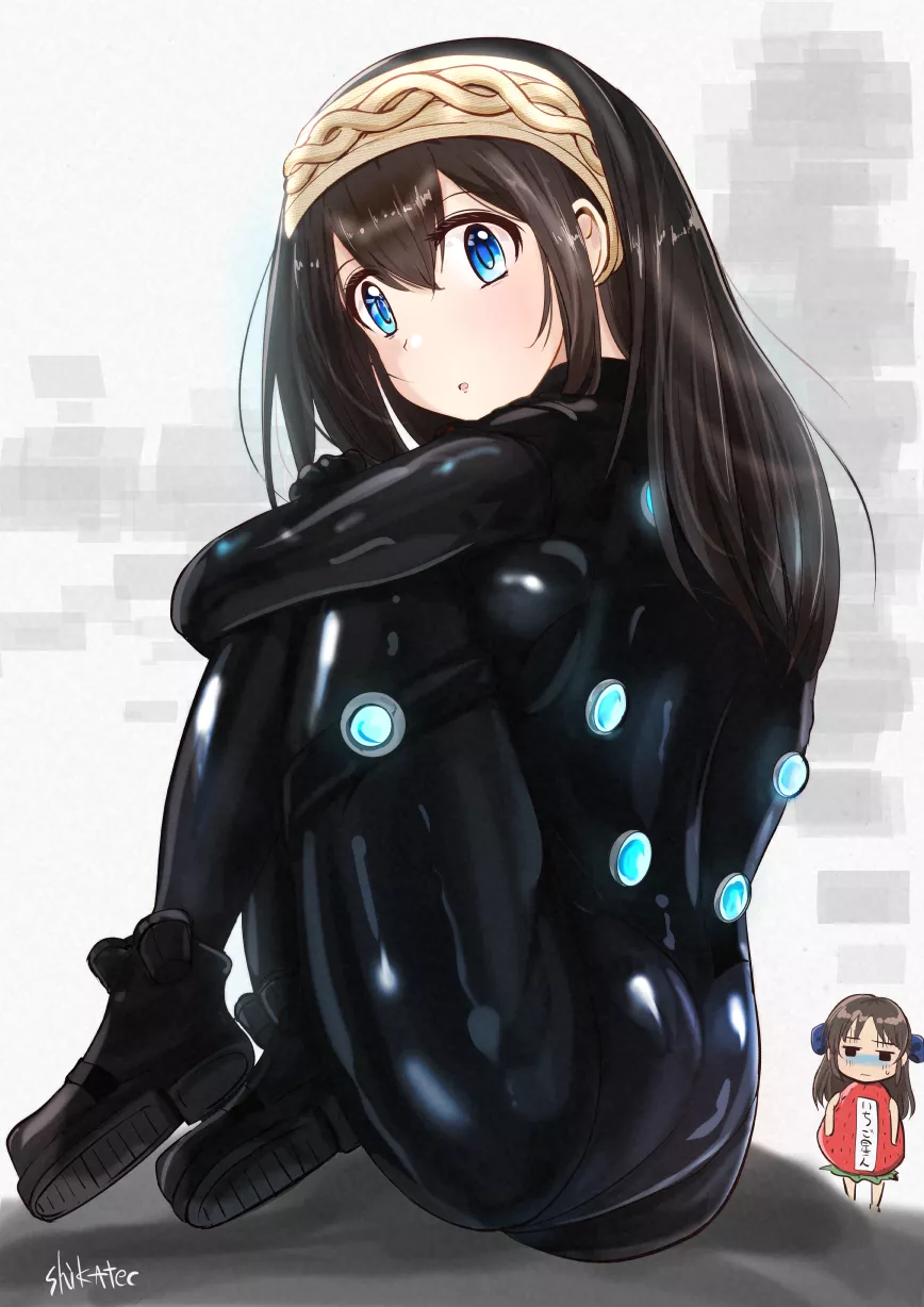Sagisawa Fumika GANTZ Suit (Shikamax2) [Idolmaster/ GANTZ] posted by sequence_string