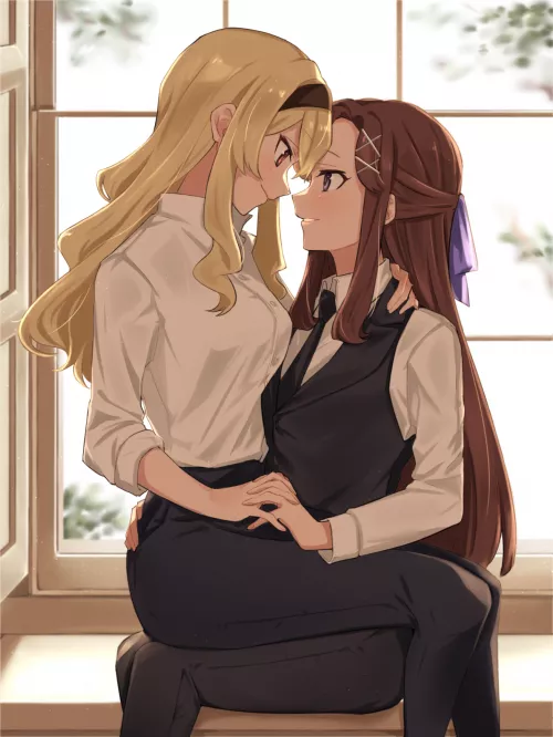 Saijou Claudine & Tendou Maya [Revue Starlight] by Black_Motionz