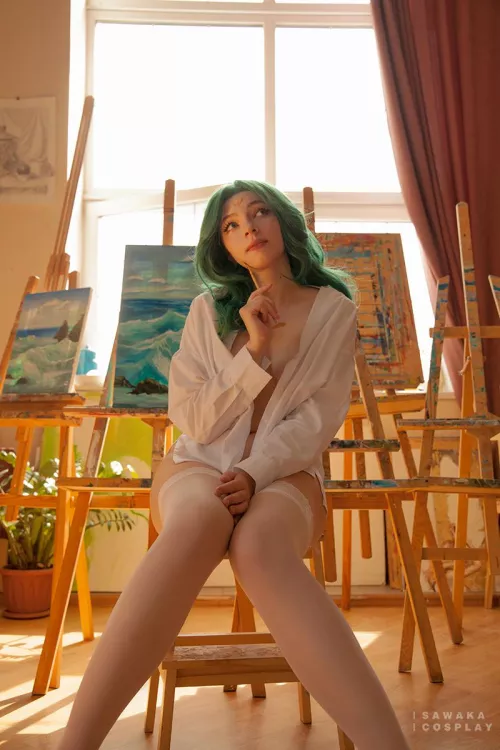 Sailor Neptune cosplay by Sawaka by Sawakate