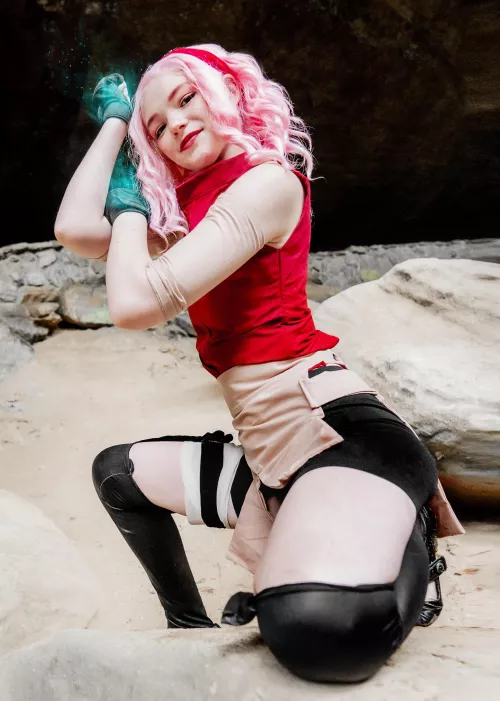 Sakura from Naruto by many_rats_in_a_coat