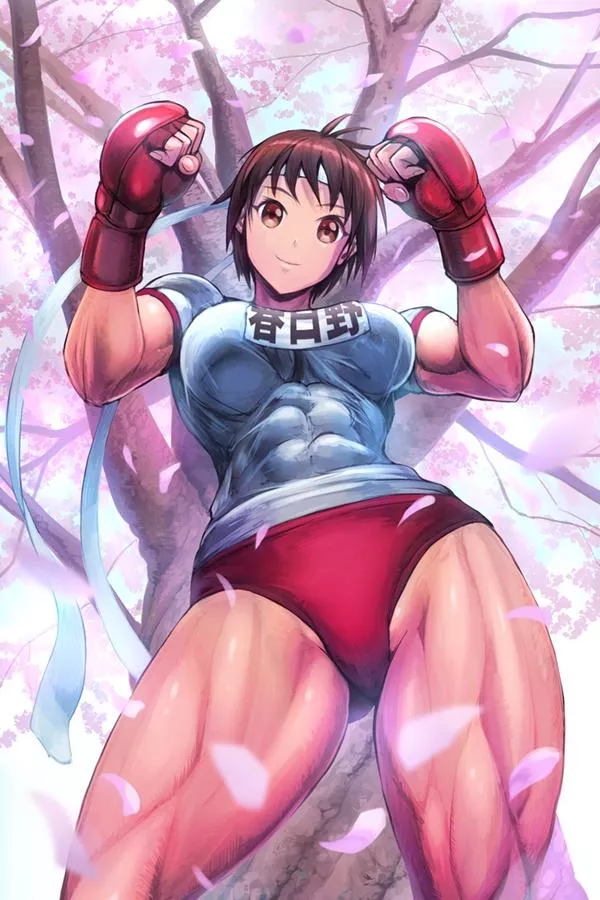 Sakura Kasugano(@shopyun1)[Street Fighter] posted by TheTMoneyMan