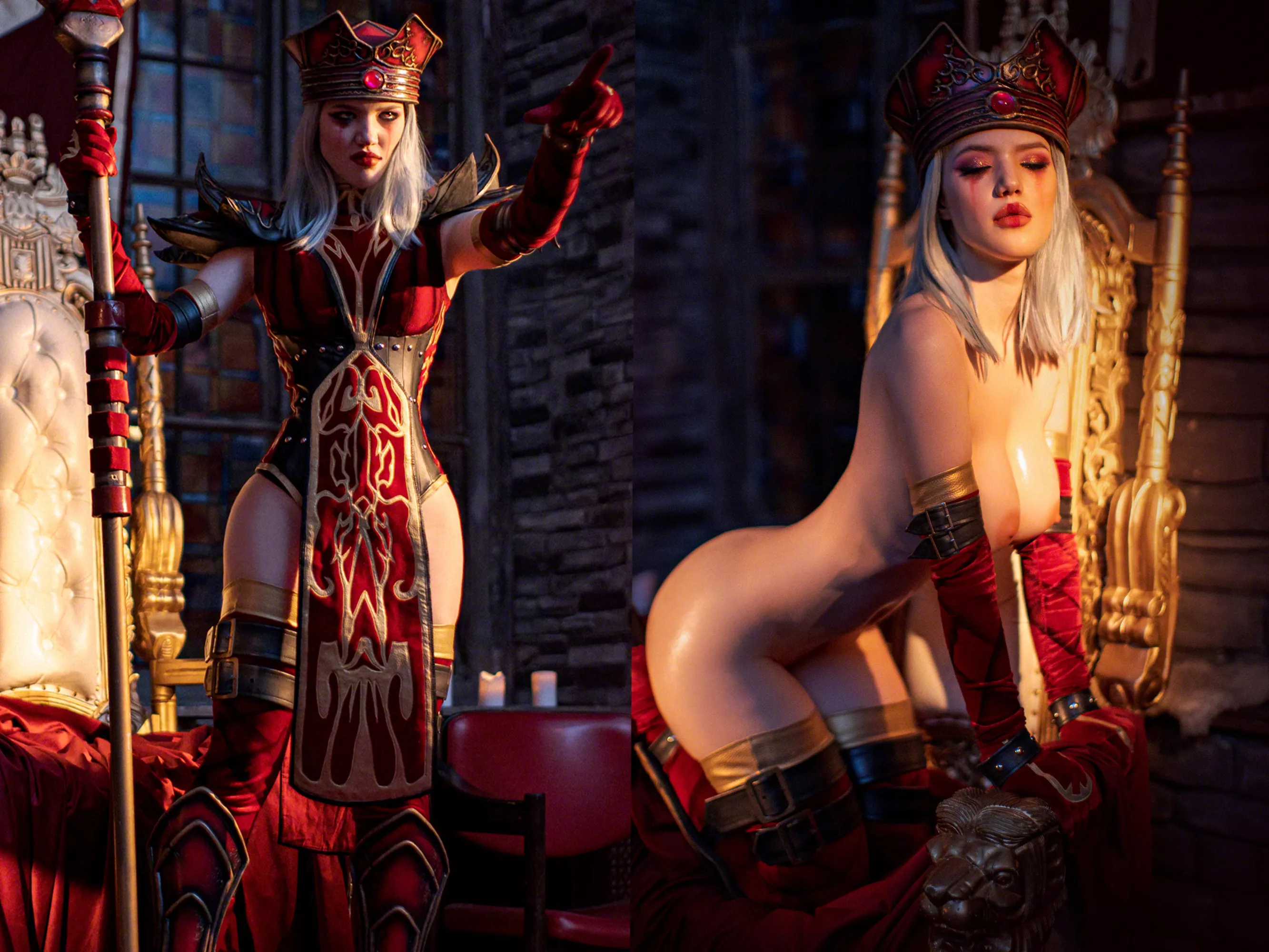 Sally Whitemane from WoW on/off by Lada Lyumos posted by Empty_Nobody895
