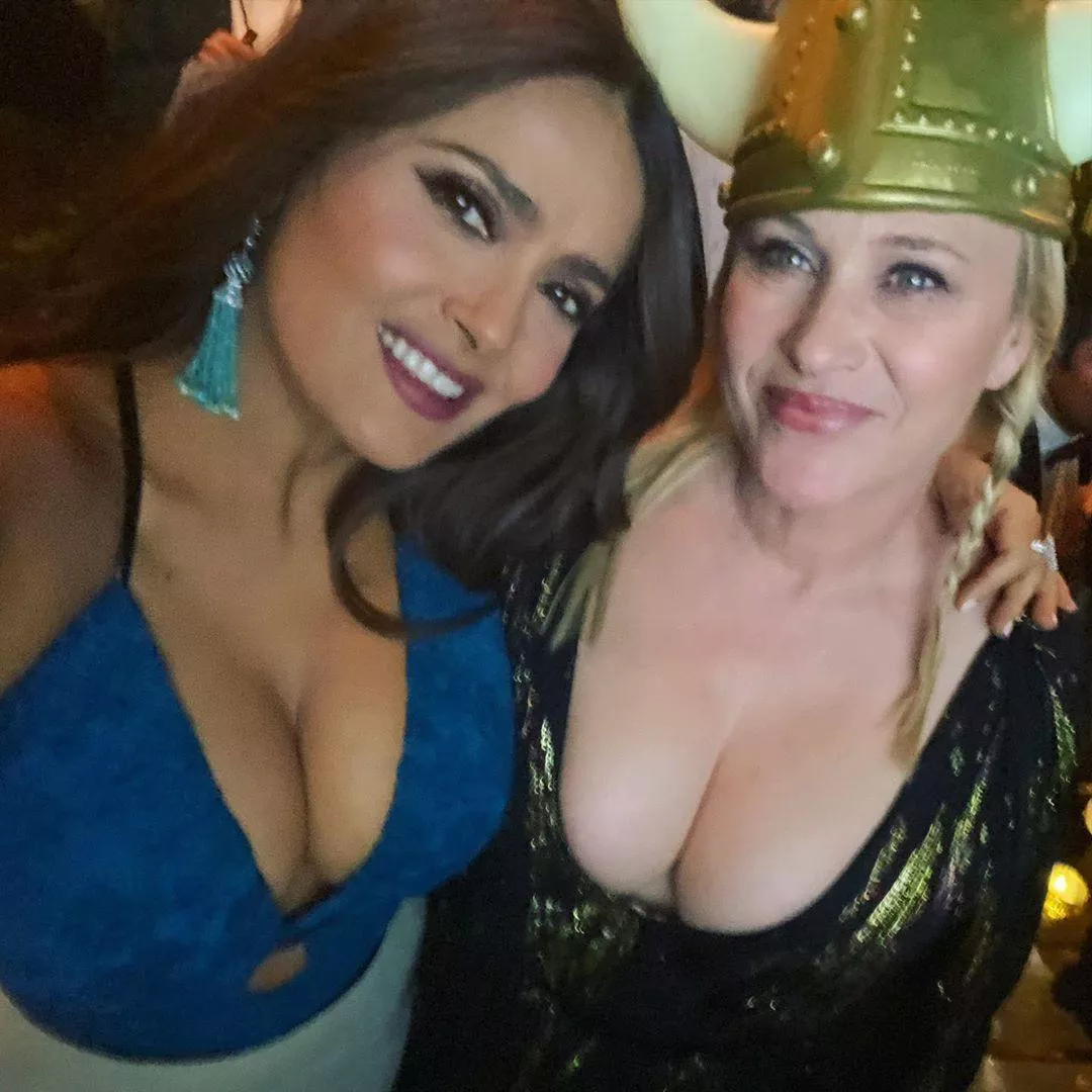 Salma Hayek and Patricia Arquette posted by Dig_Doug77