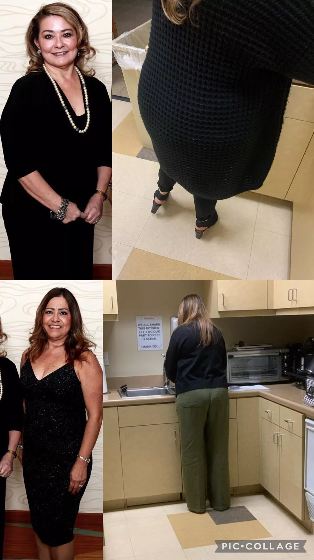 Same work kitchen, different Gilf who doesn’t loves a good candid pic? posted by Shoddy_Gas_5202