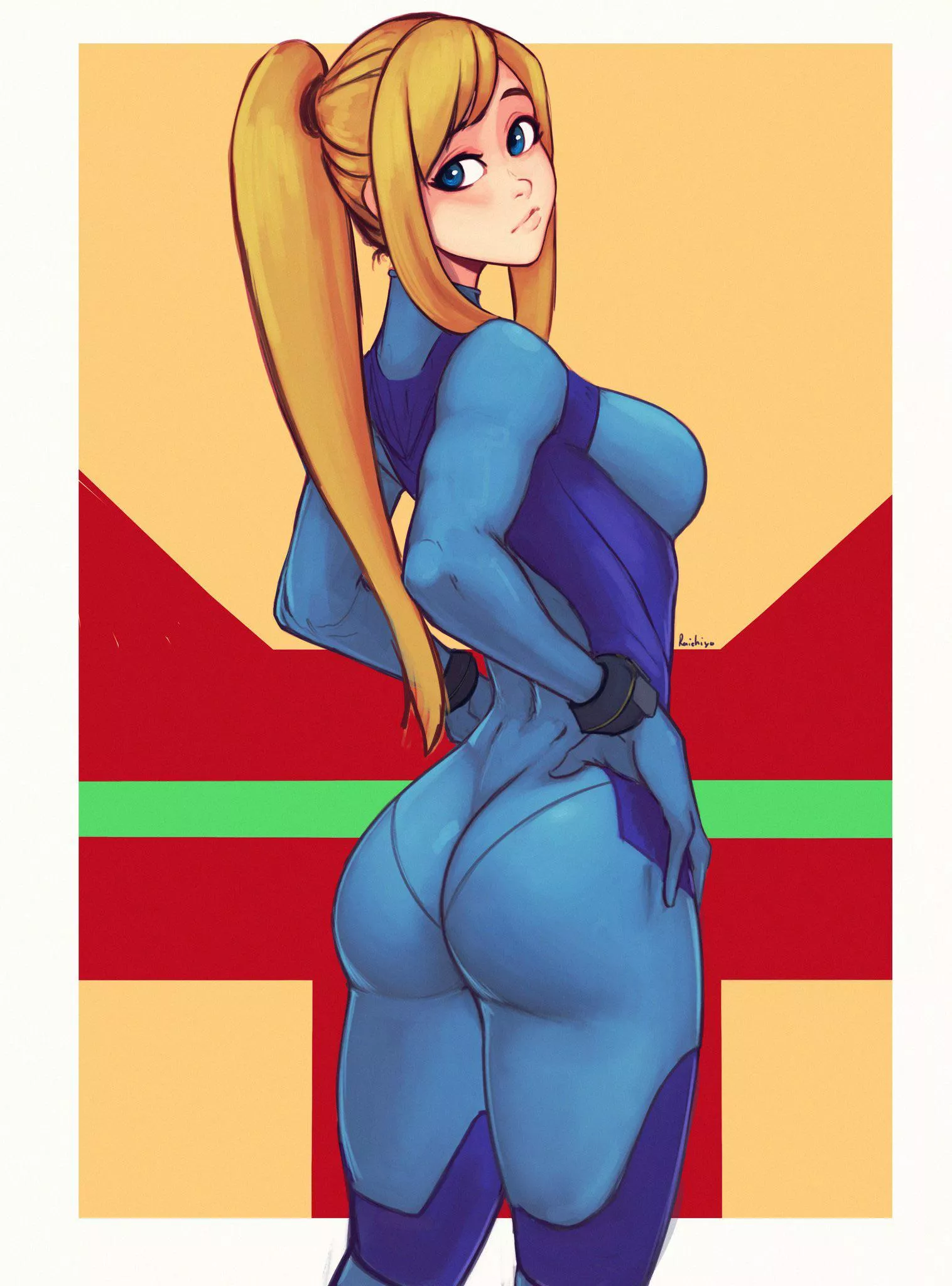 Samus booty (Raichiyo) posted by INSUBORDINATION-BRUH