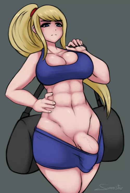 Samus expects great effort out of you [Artist Sorenstar] by Sergiuli