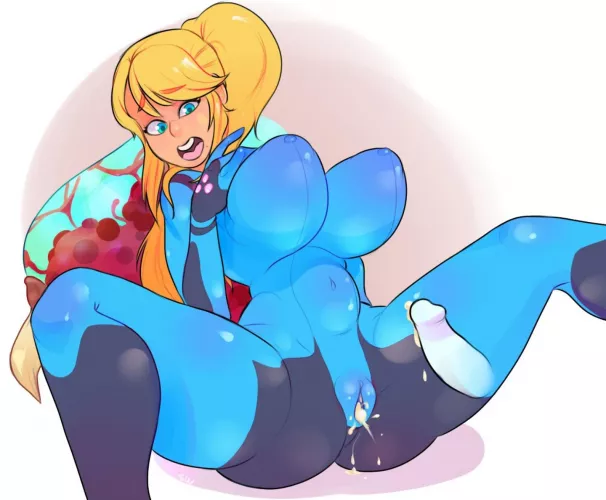 Samus get's jizz in her Pussy by SamusisHot69