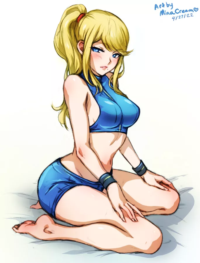 Samus short shorts (MinaCream) posted by prismatika_on_tumblr