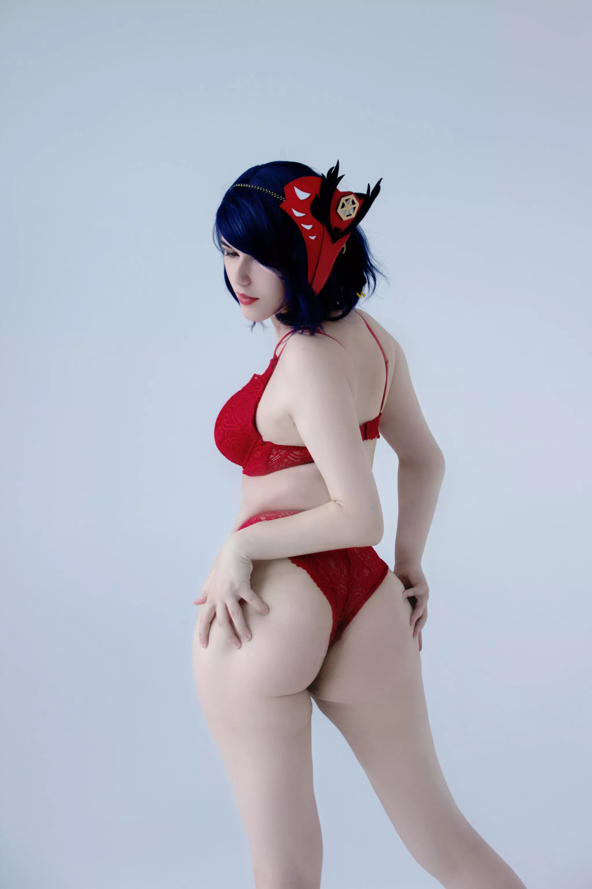 Sara from Genshin impact by Killowcute posted by Killowcute