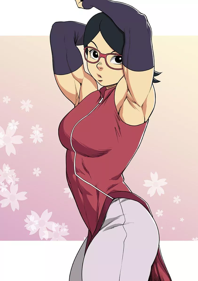 Sarada Uchiha(@pokkuti)[Boruto] posted by TheTMoneyMan