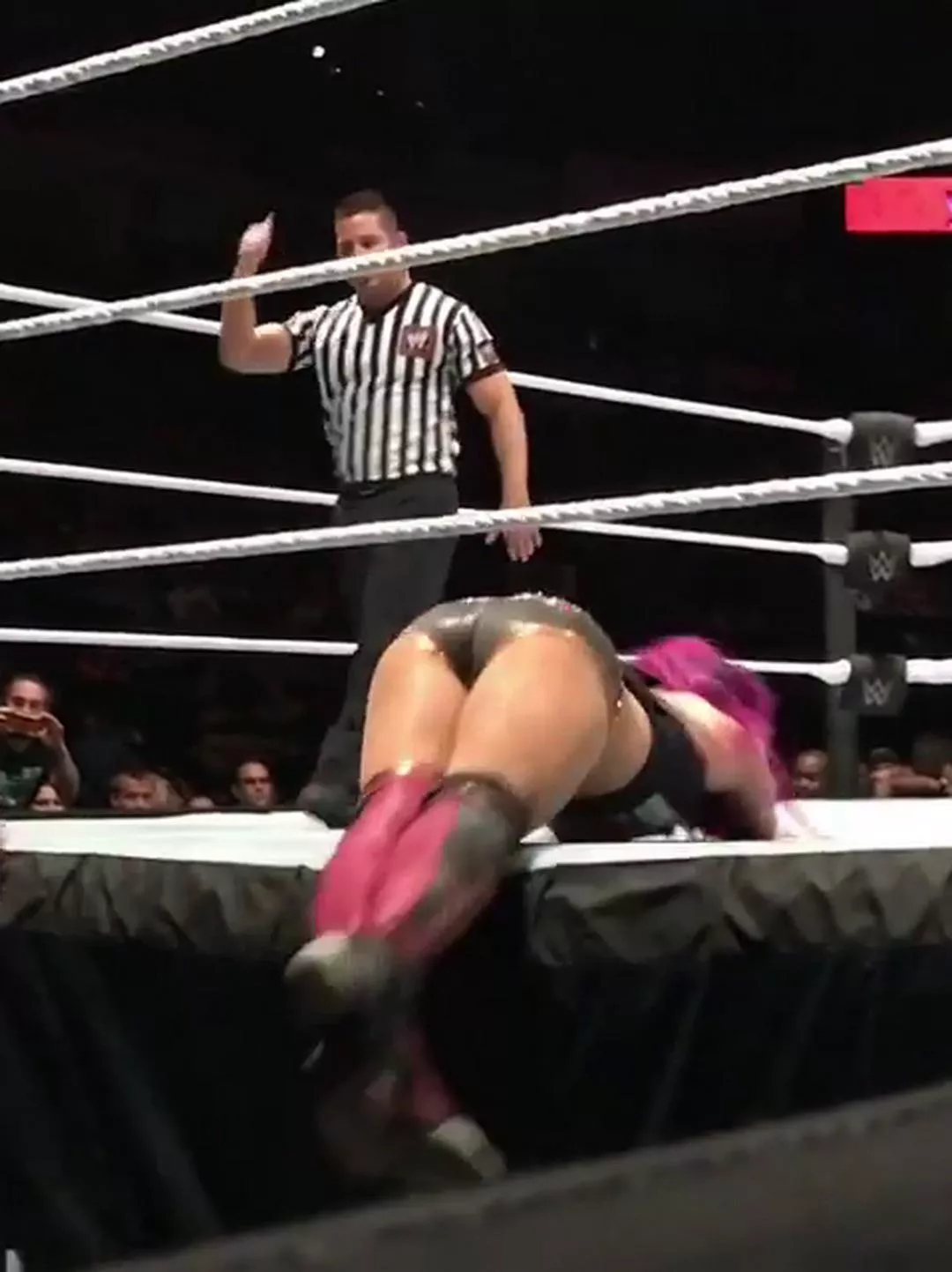 Sasha at a live event posted by PriorAttempt9850