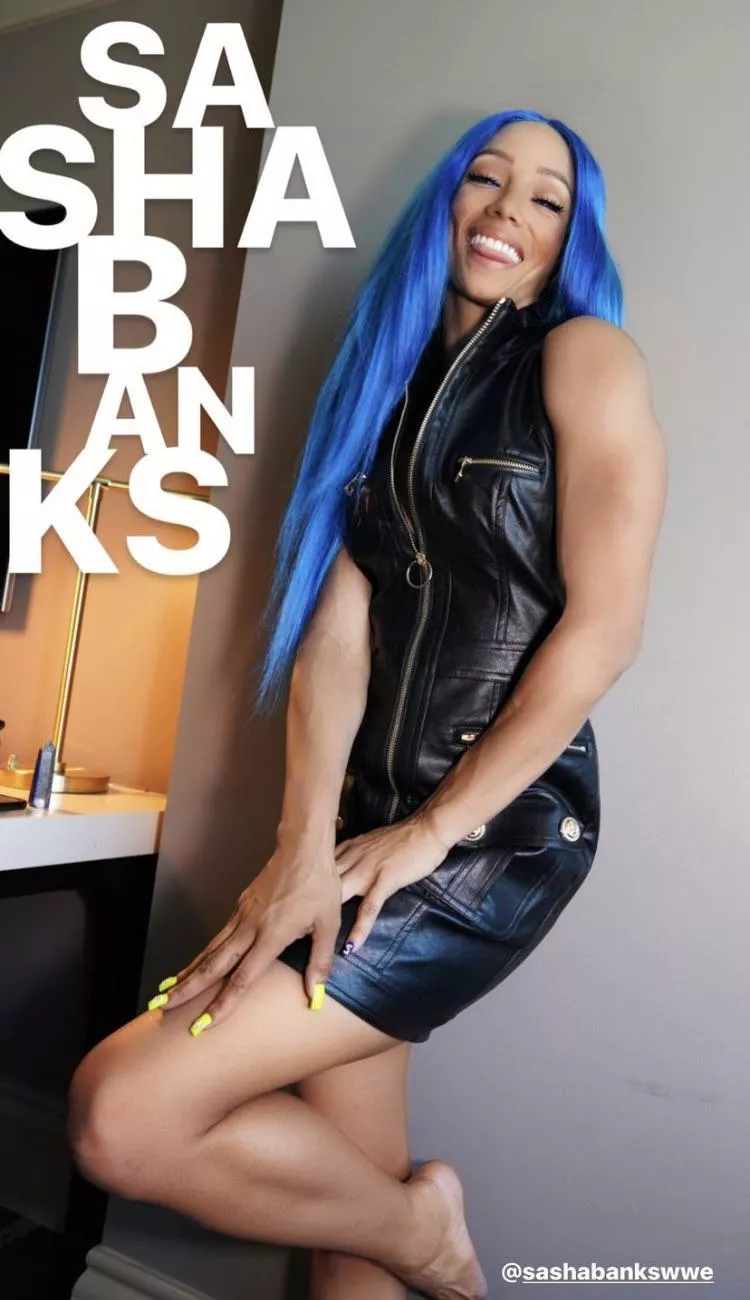 Sasha Banks posted by rikkux2