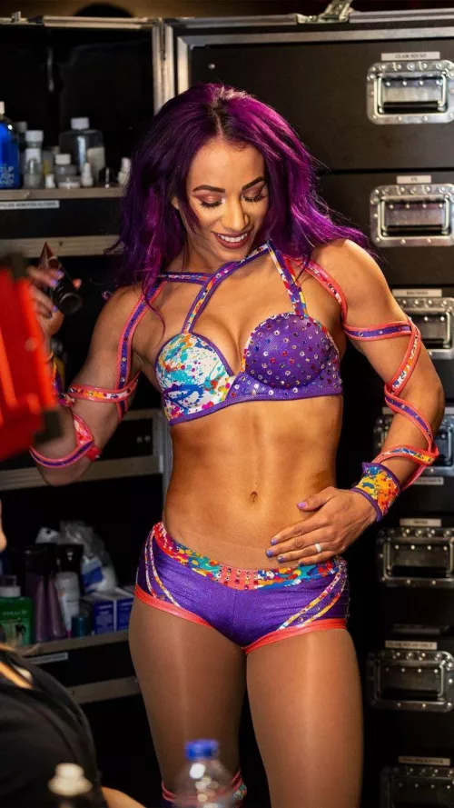 Sasha Banks makes me hard!! by unknownhero85
