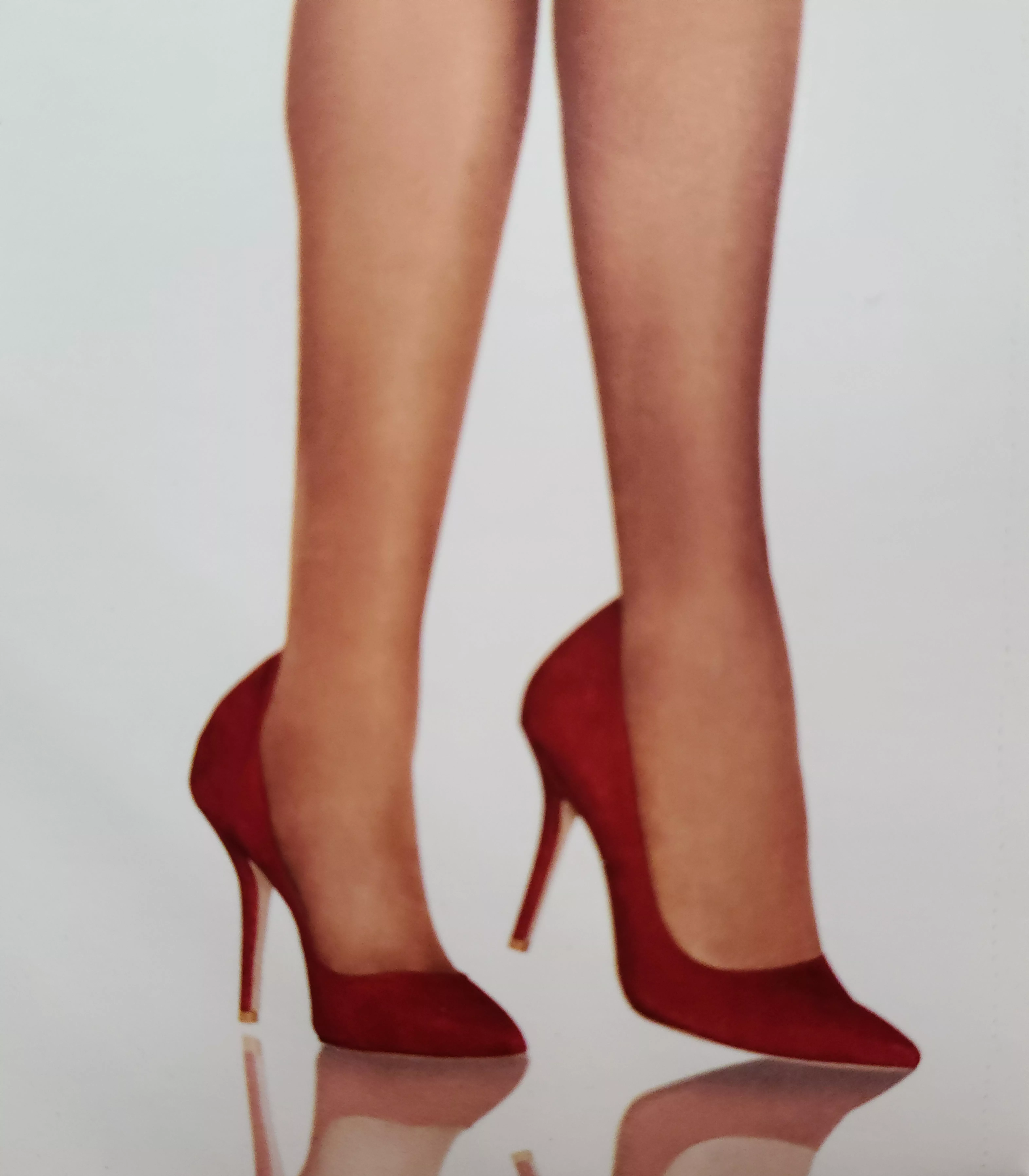 Satin red high heel pumps posted by Due_Reputation_3525