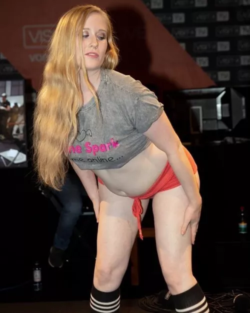 Satine Spark prepares for doggy… by PaulFlynn69