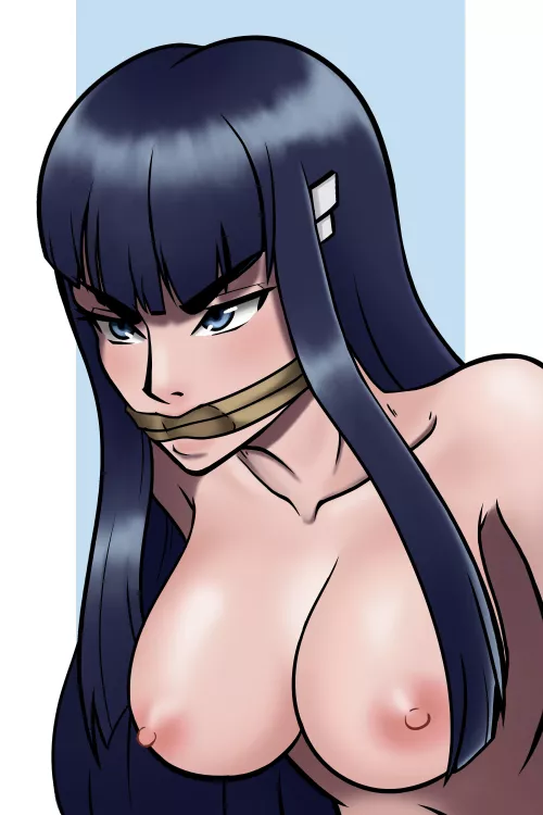 Satsuki the gagged queen (SKLTn)[Kill la Kill] by girusatuku