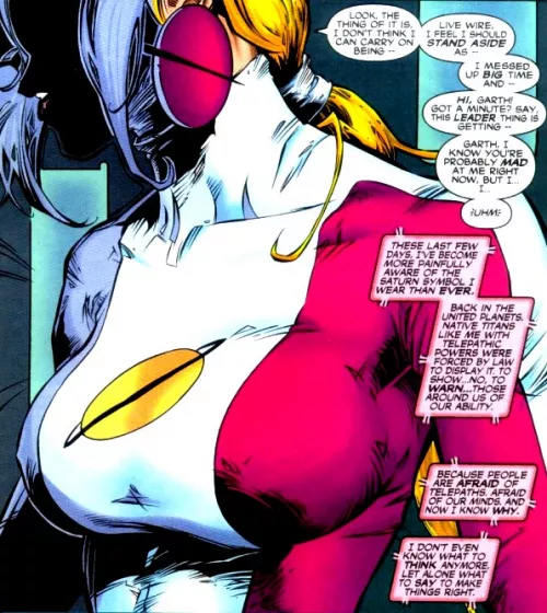 Saturn Girl [Legion Lost (2000) #9] by AlohaWarrior37