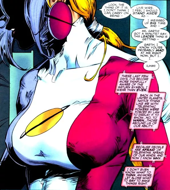 Saturn Girl [Legion Lost (2000) #9] posted by AlohaWarrior37