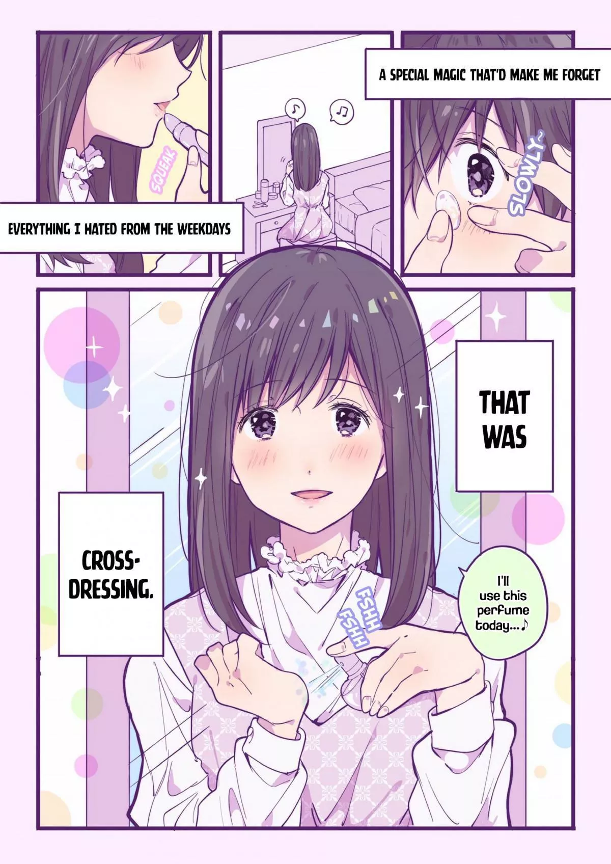 Sauce: A first-year high school boy whose hobby is cross-dressing posted by H_3Mqko