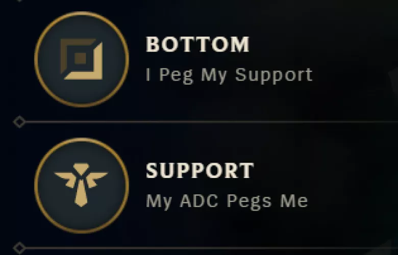 Saw this in ranked today. Duo goals right there. Adc was Twitch and sup was Yuumi by LordHectorOstia