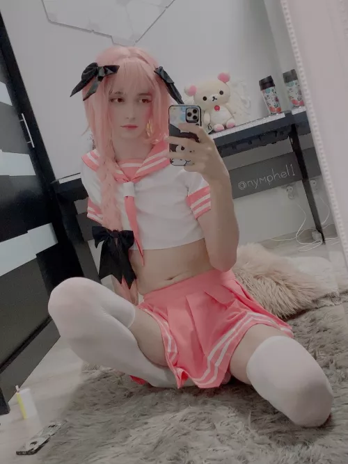Say hi to Astolfo 💕 by Nymphel1