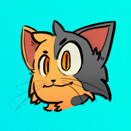 Say hi to Brian the cat! by Kon1ne