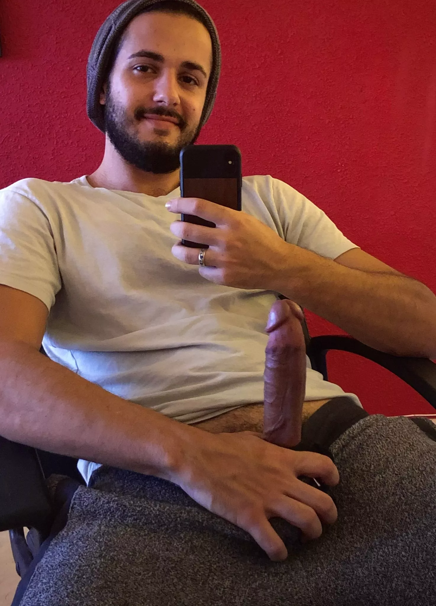 say hi to my penis. posted by mindtobodytosoul