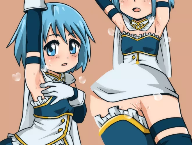 Sayaka's Armpits by NebulaMaster