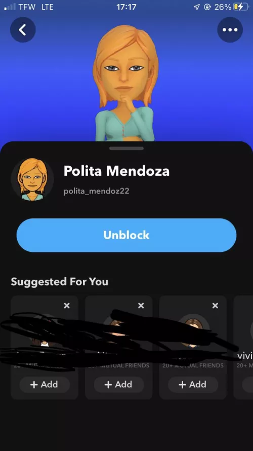 [SC] this is one of many sex accounts that has added me. what makes this one different is that “they” (probably a bot) actually added me to a story (more info in comments) by ctnfpiognm