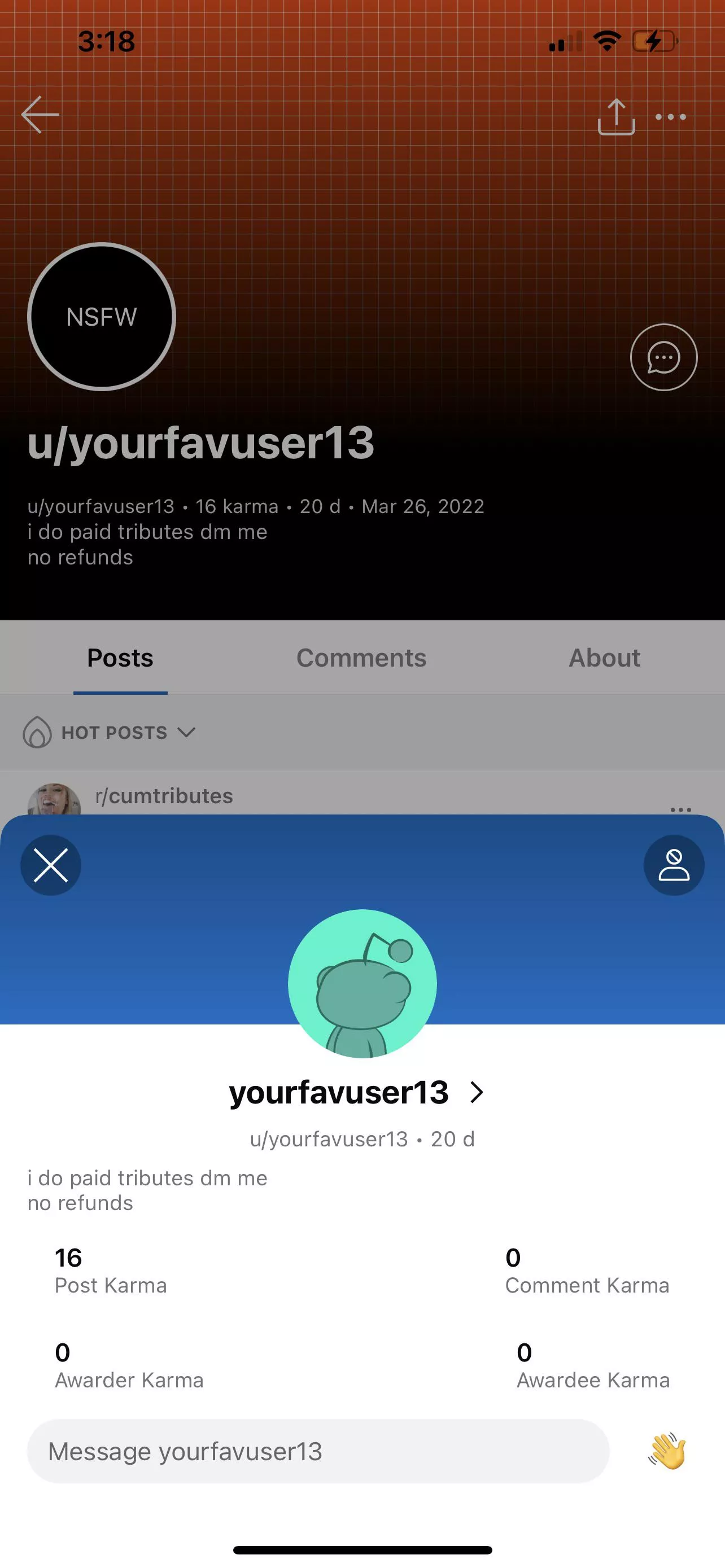 Scammer. Fucker lost me 30$. posted by solarslayer47