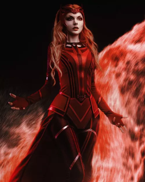 Scarlet Witch by Faerie_Blossom by Supercosplaylover