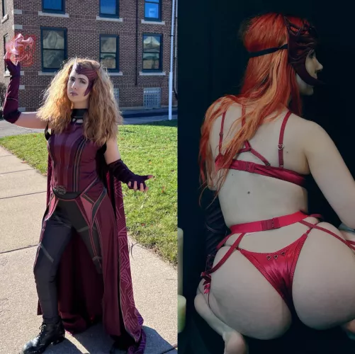 Scarlet Witch cosplay by Kessie Vao by KestrelleV