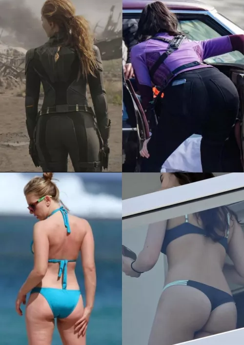 Scarlett Johansson and Haile Steinfeld by aeiou75