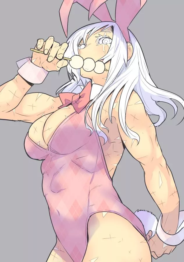 Scarred Bunny Girl.(@orizurubros) posted by TheTMoneyMan