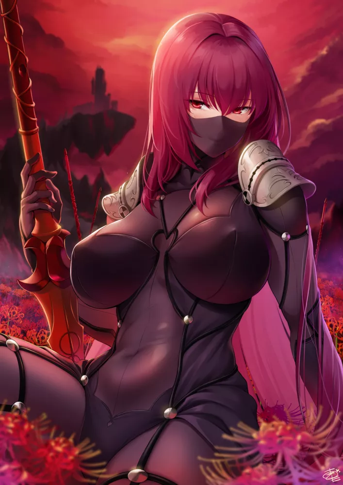 Scathach [Fate/GO] posted by CheetahSperm18