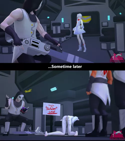 Schnee use | RWBY | Nyahs_Smut by FISTY_FLATCHESTIA