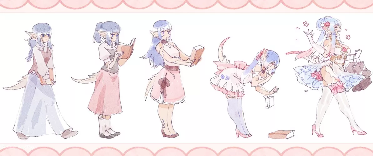 Scholar to Adventurer by Bumbral_bind (Bimboficaiton) by not4myprimary