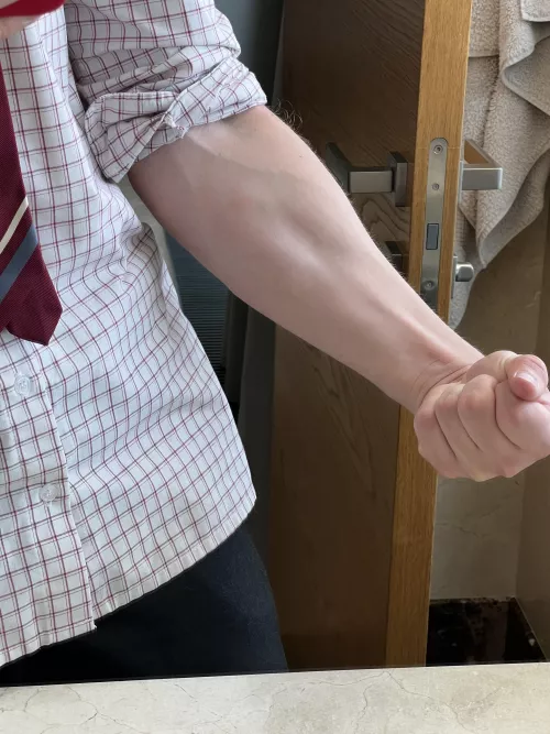 School uniform adds so much emphasis by Mambotansku