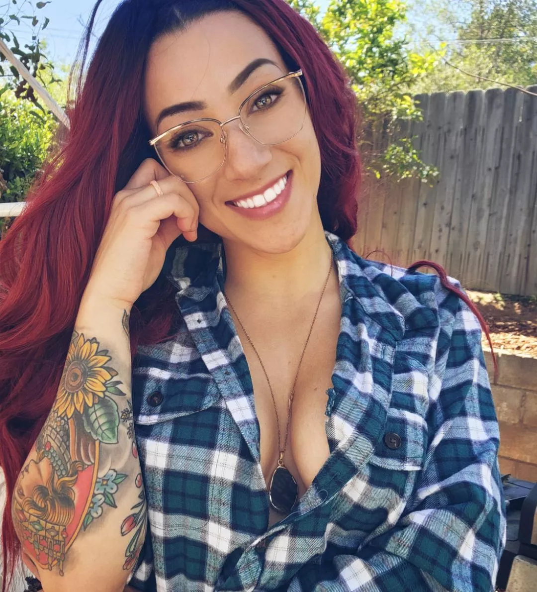 scientist and mom- enjoying my day outdoors...without a bra of course posted by daphne_63