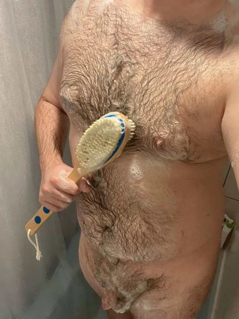 Scrub a dub dub one cub in the tub posted by hollyveryjolly