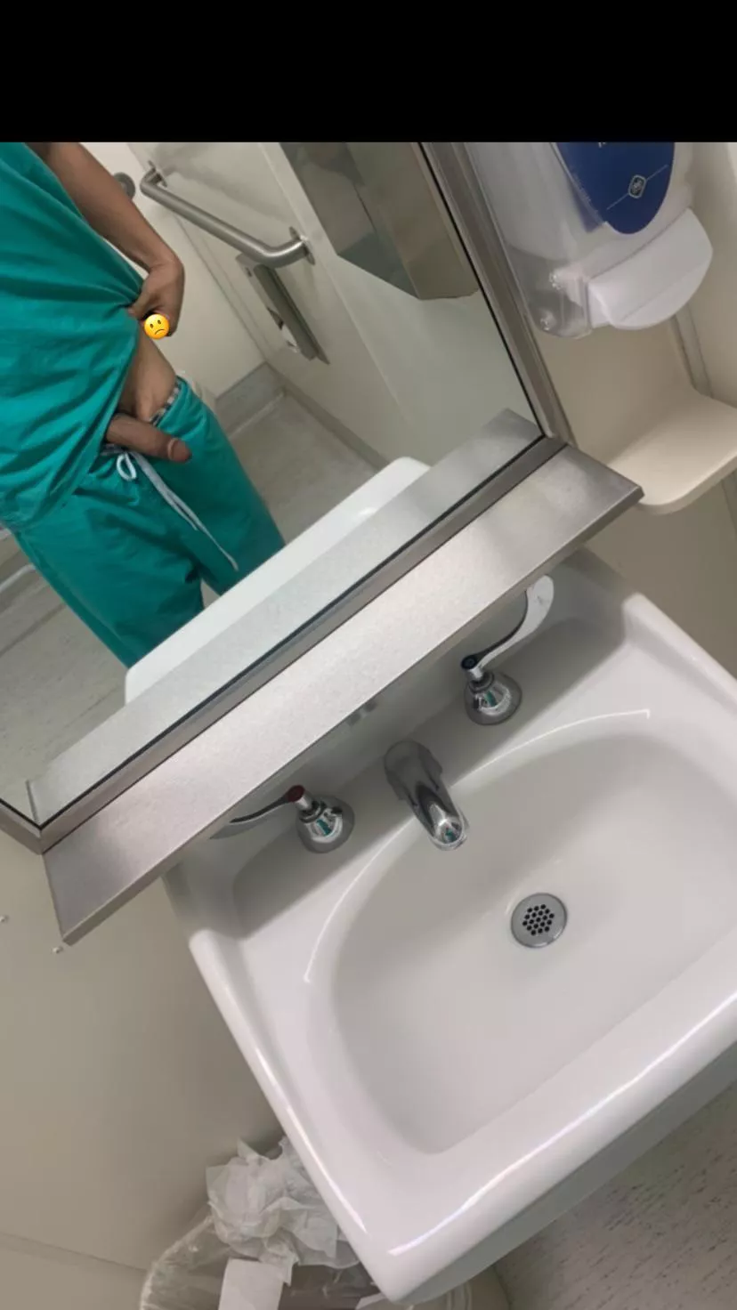 Scrubs are a bit revealing posted by anonprof32