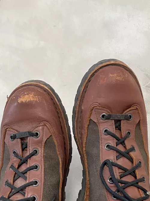 Scuffed the toes of my Danner Light’s from just kneeling. Any idea how to fix this? by Gridiron504