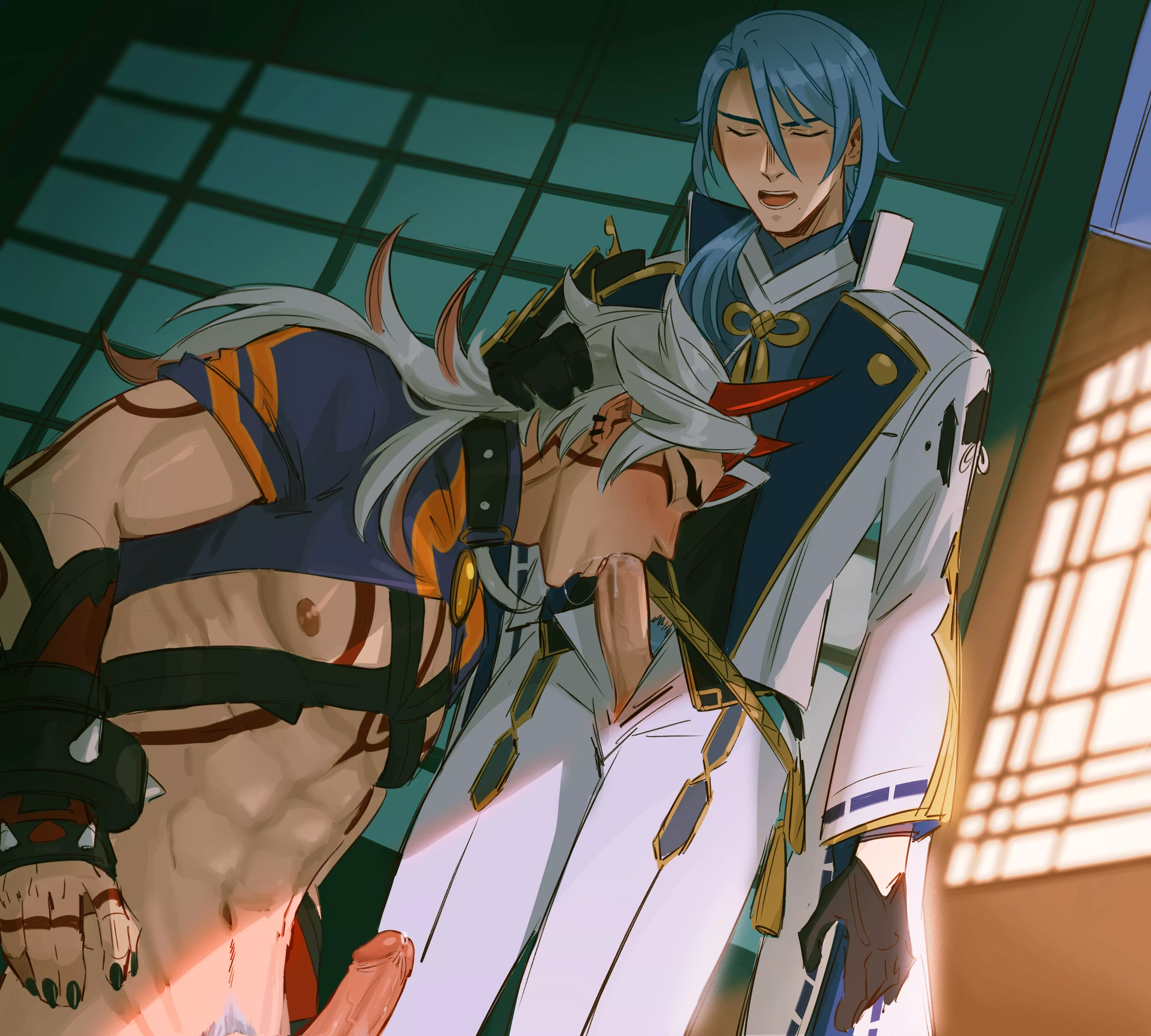 Secret meeting (Genshin Impact) posted by AlbertMendez442