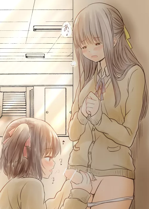 Secretly Having A Taste (Azumanishiki) [Original] by sequence_string