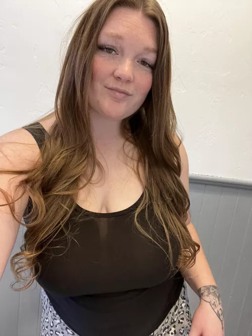 See through tank top 😏 by pussiesncream