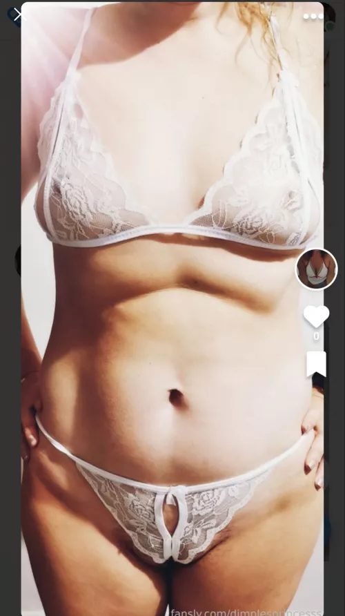 See thru white lingerie 😇 because Im an angel. (f) by notyourprincesss